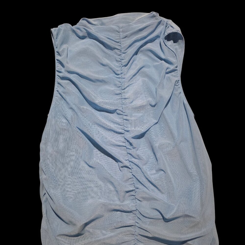 Calia Ruched Mock Neck Tank